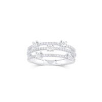 Anello Bliss Donna Bl via lattea in Oro bianco Diamante 0.22 Ct 20109698 - 20109698